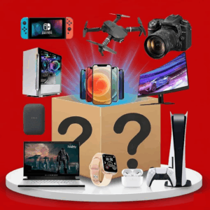 Caja misteriosa de productos electrónicos